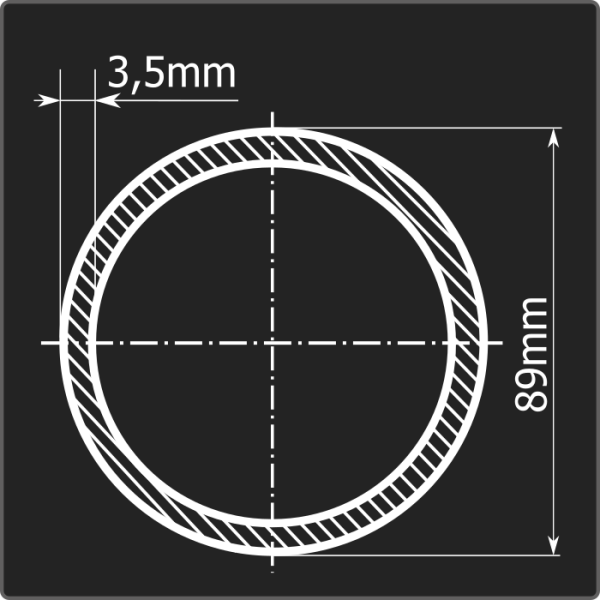 Труба электросварная 89*3,5 ст.3сп Феррум 12м ГОСТ 10705-80 Труба электросварная 89*3,5 ст.3сп Феррум 12м ГОСТ 10705-80