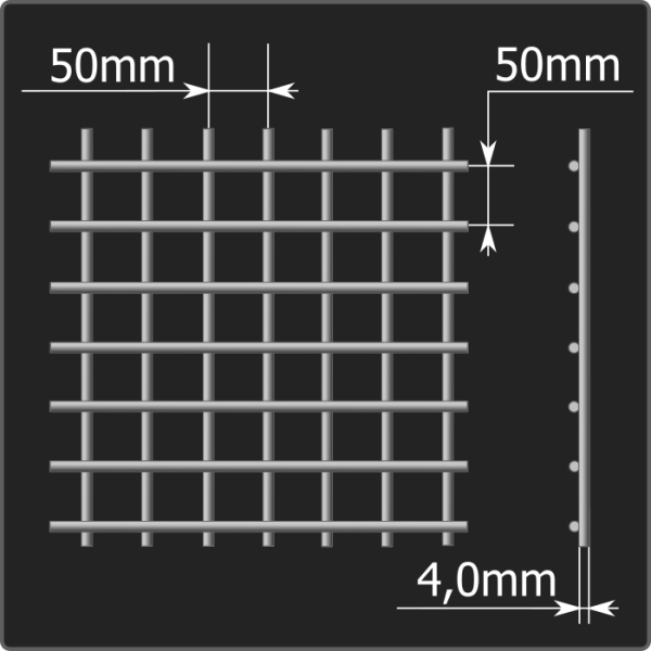 Сетка кладочная 50*50*4,0 (0,38*1,5) ТУ 25.93.13-001-03876796-2019 Сетка кладочная 50*50*4,0 (0,38*1,5) ТУ 25.93.13-001-03876796-2019
