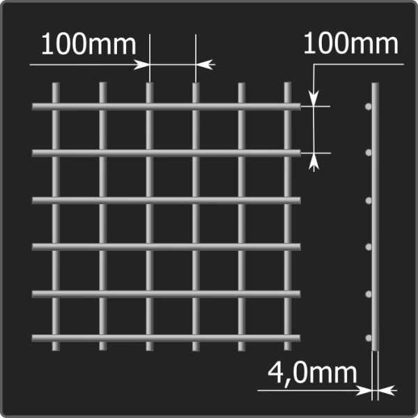Сетка кладочная 100*100*4,0 (0,51*2,0) ТУ 25.93.13-001-03876796-2019 Сетка кладочная 100*100*4,0 (0,51*2,0) ТУ 25.93.13-001-03876796-2019