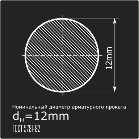 Арматура 12,0 А-I (А240) ГОСТ 5781-82 11,7м